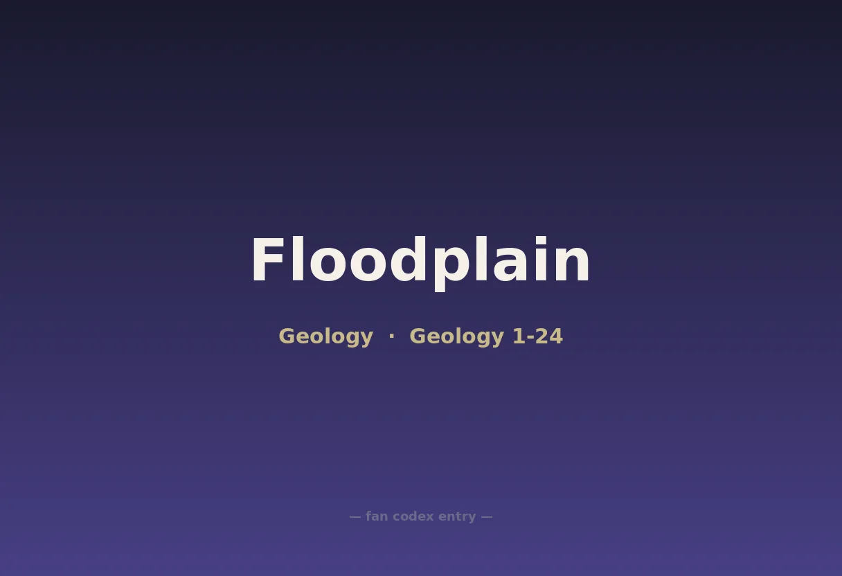 Floodplain